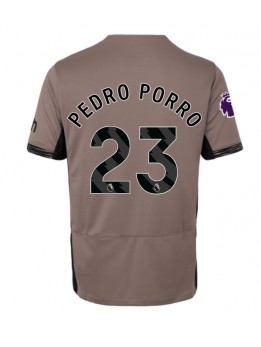 Tottenham Hotspur Pedro Porro #23 Ausweichtrikot für Frauen 2023-24 Kurzarm